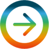 ARROW ICON MULTICOLOR